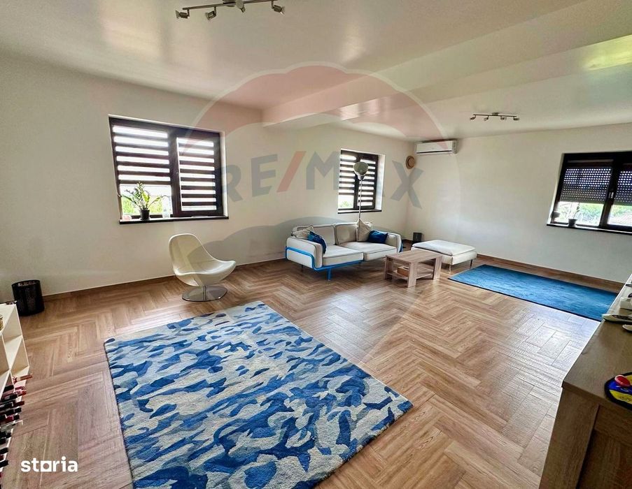 Casă individuală P+1+M, Chiajna – mobilată și utilată, cartier privat