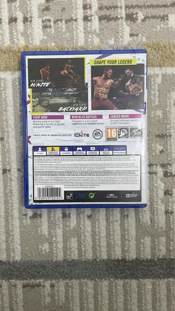 UFC 4, The Last of Us 1