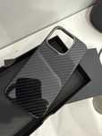 Husa Carbon kevlar maga safe iPHONE 15 pro