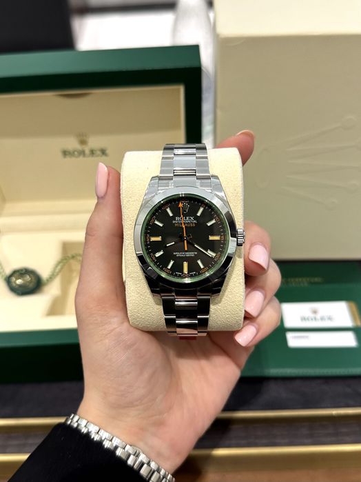 NEW Rolex Milgauss 40mm Steel 116400gv