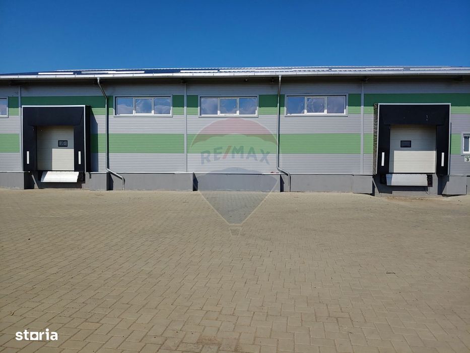 Spațiu industrial-depozit de 597mp de închiriat în Șcheia, Suceava