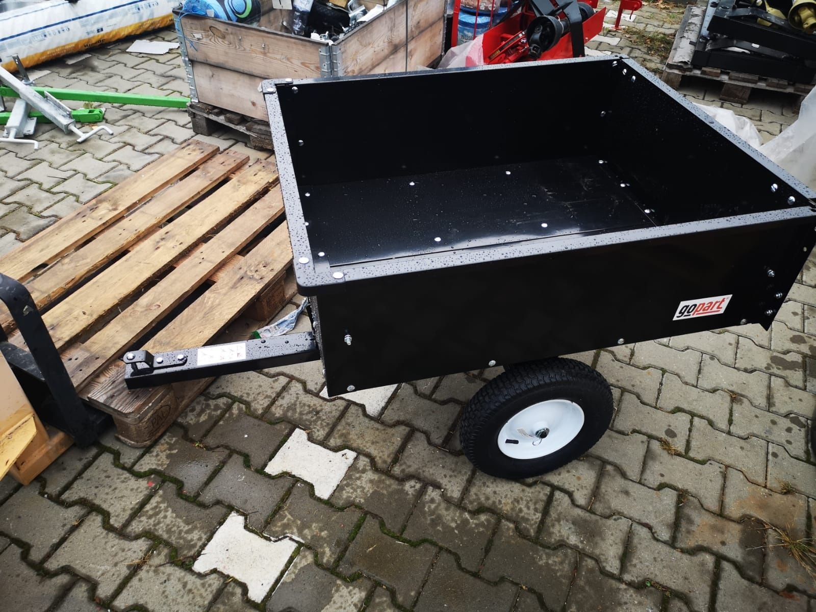 Remorca atv motosapa 5-7 cp 300 kg preț 1000 lei se poate trimite prin