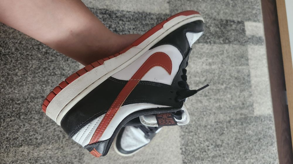 Nike Dunk Low Black Dragon Red