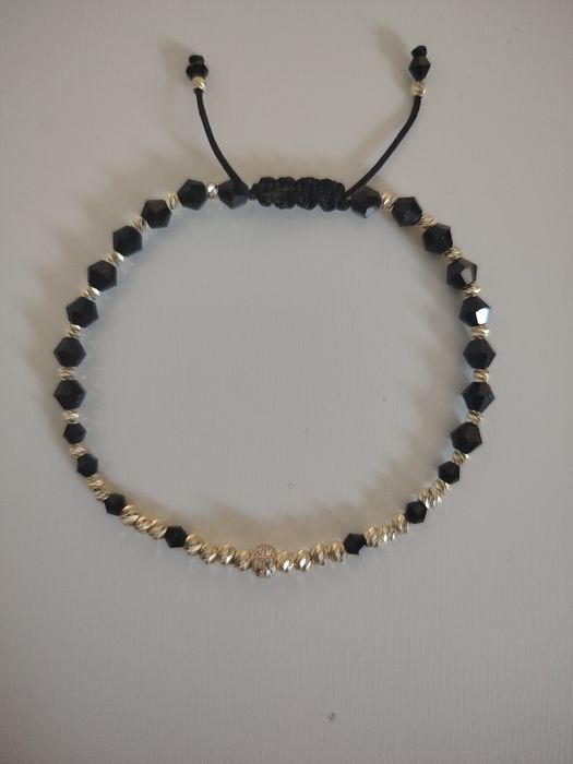 Brățări Handmade cu biluțe din aur de 14k