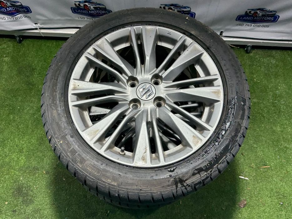 JANTE SUZUKI R16 / 4x100 / BALENO / 185/55 R16 /4324 / 16X6J / 68P6-660 /  + CAUCIUCURI (X3)