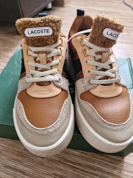 Продам зимние кеды Lacoste