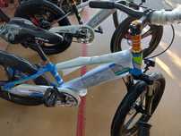 Bicicleta 20", spite speciale, frana normala. La bax sau montata.