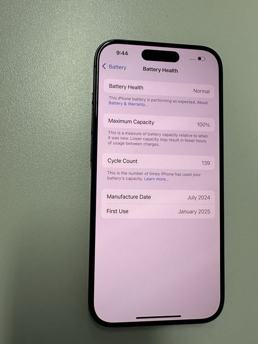 iPhone 15 Pro 128GB 100% батерия Много добро състояние!