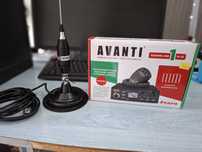 Statie CB Avanti Brava 20W ( Reglabili)+Antena Avanti Volo 75 NOI