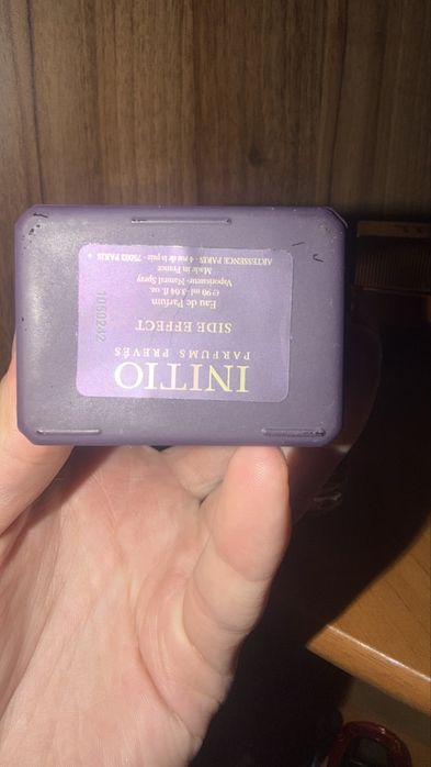 Parfum initio side effect
