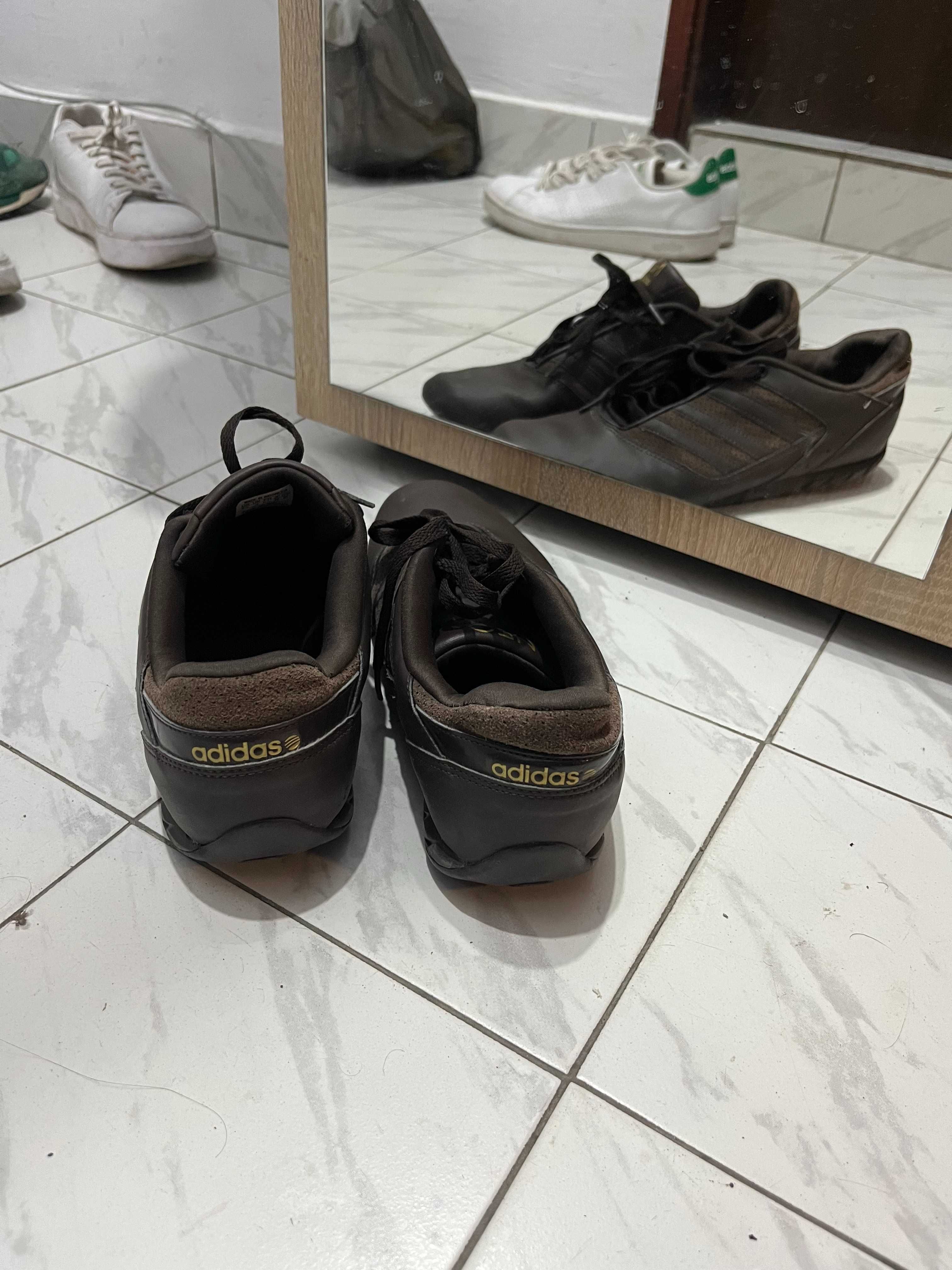 Кожени маратонки Adidas Neo 44 2/3