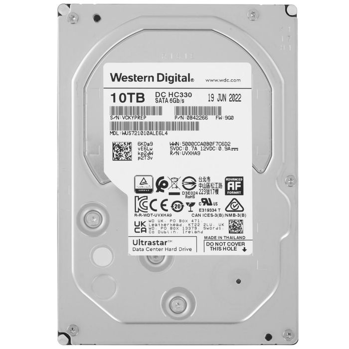 Жесткий диск WD Ultrastar 10TB