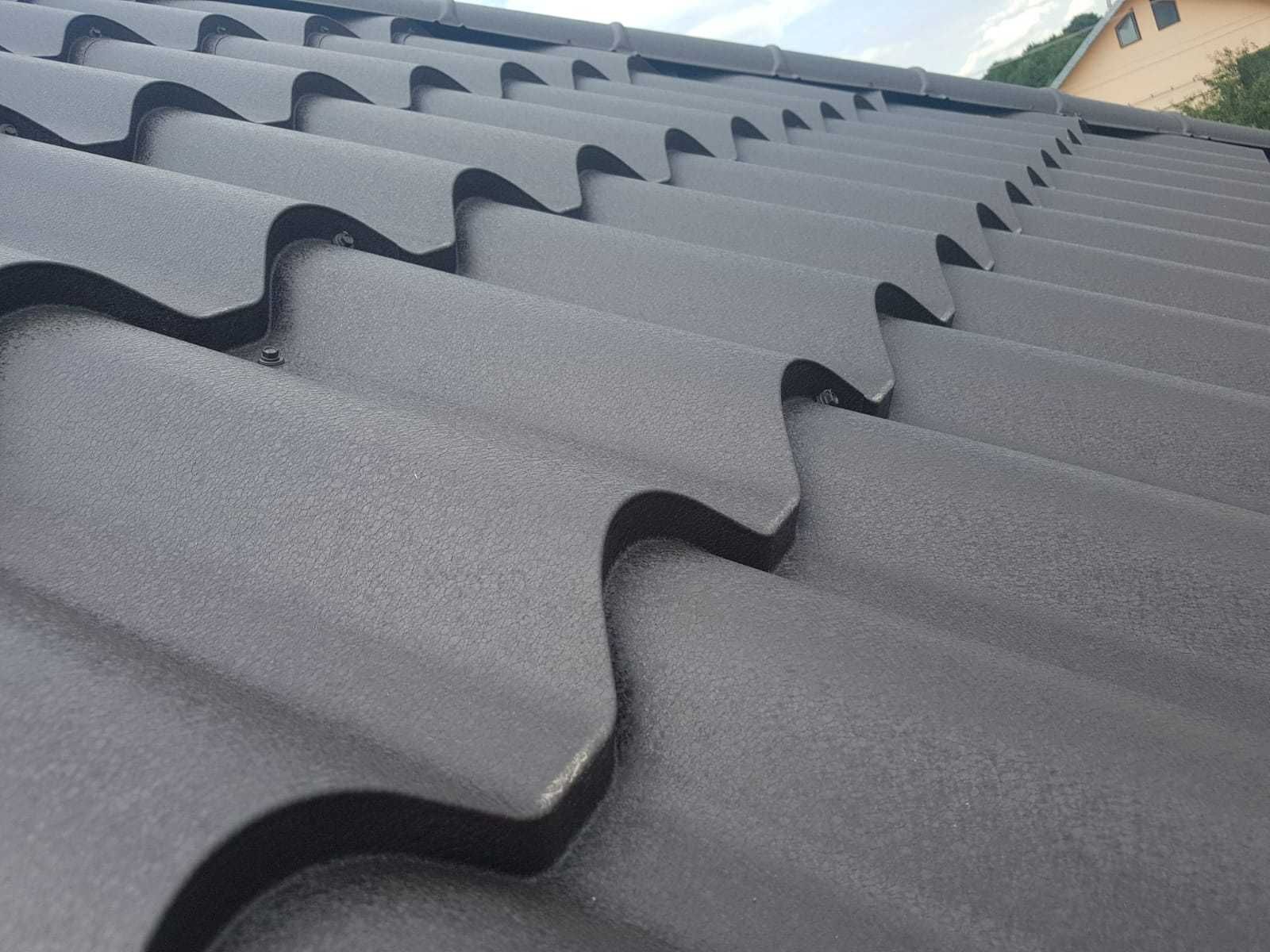 Tigla metalica Bilka pentru acoperis in Rate – montaj tabla acoperis