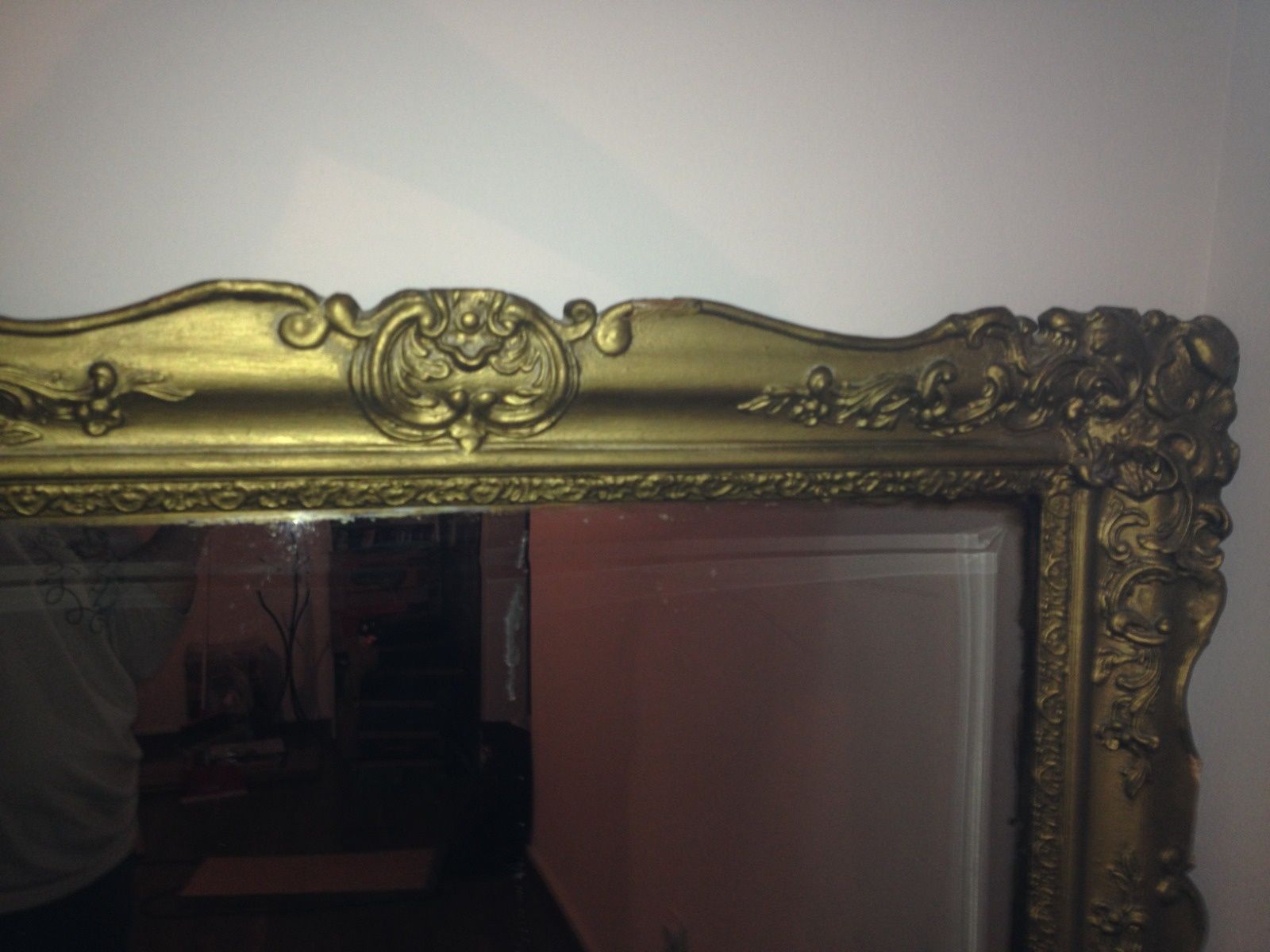 Oglindă din cristal în stil baroc, în 5 ape