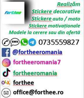 Stickere decorative geam/ perete/ masina si cani personalizate