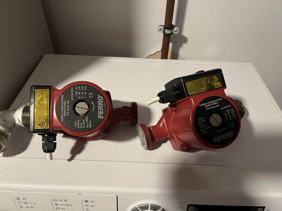 2 pompe de recirculare