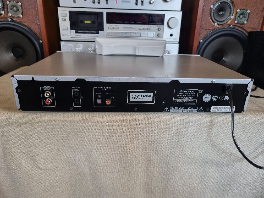 Cd player Onkyo DX-7355. CD, CD-R Audio, MP3. Impecabil.