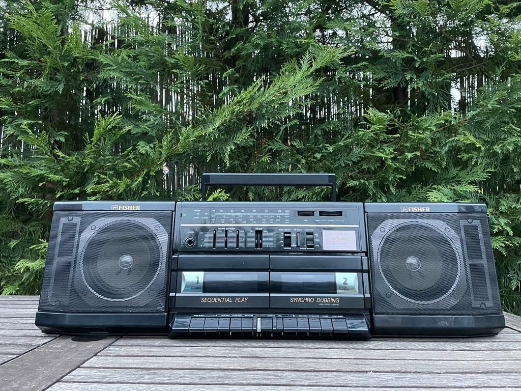 Fisher Retro Ghettoblaster 1989