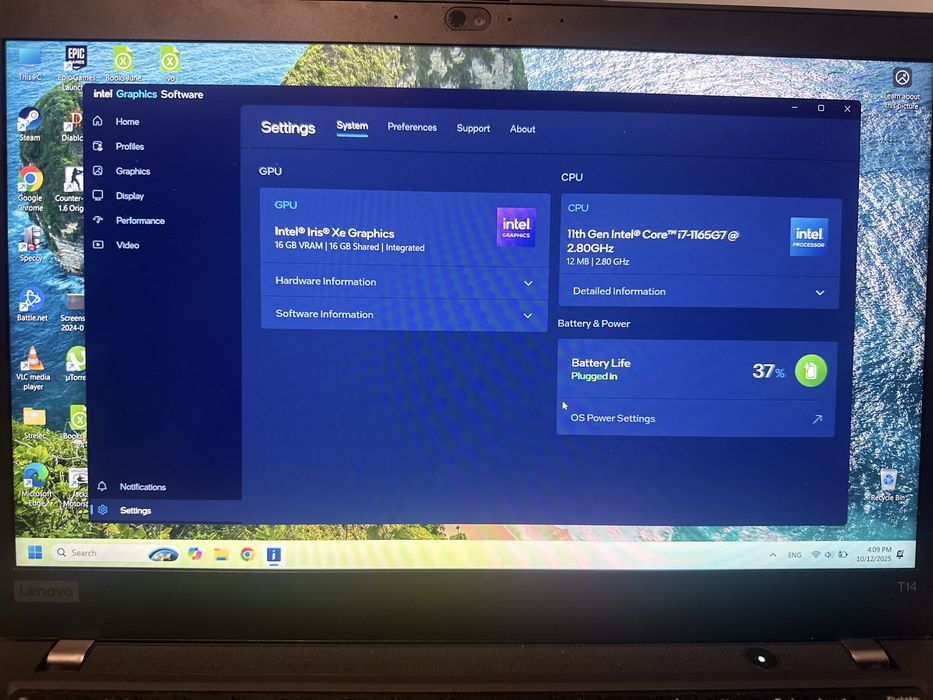 Lenovo T14 i7, 32GB RAM, 1TB SSD