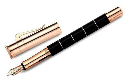 Stilou Graf von Faber-Castell Fountain pen Anello Rosegold