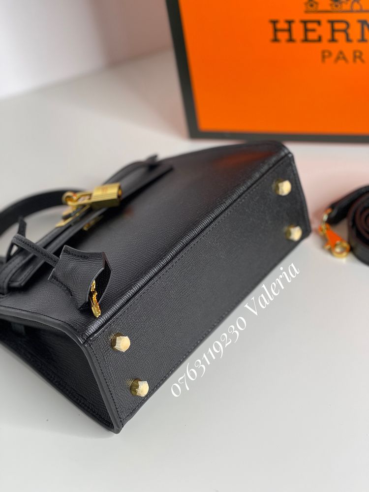 Geanta Kelly Mini Epsom Black