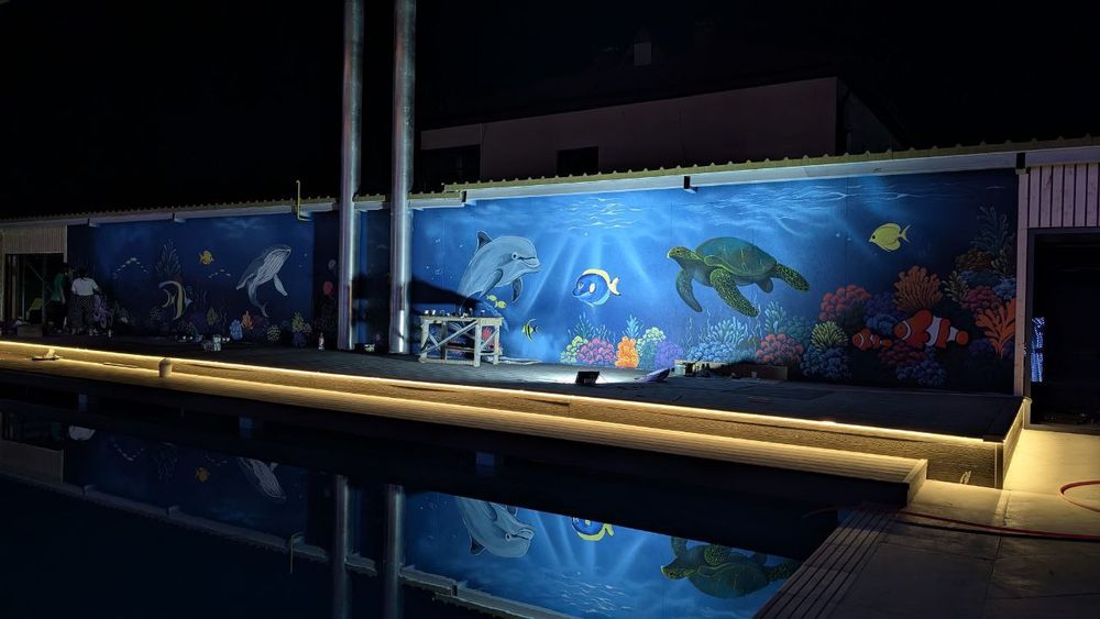 Роспись стен в Уральске | Авторские эскизы | Для дома и бизнеса