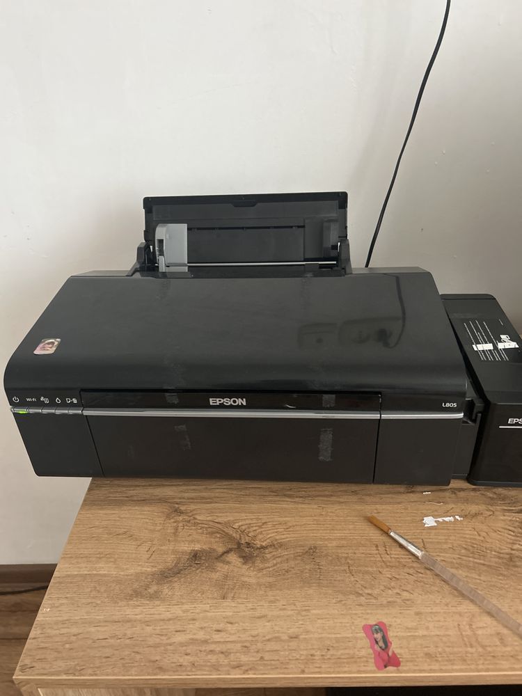Компьютер, в комплекте+ принтер Epson l805, ламинаторА4, переплет