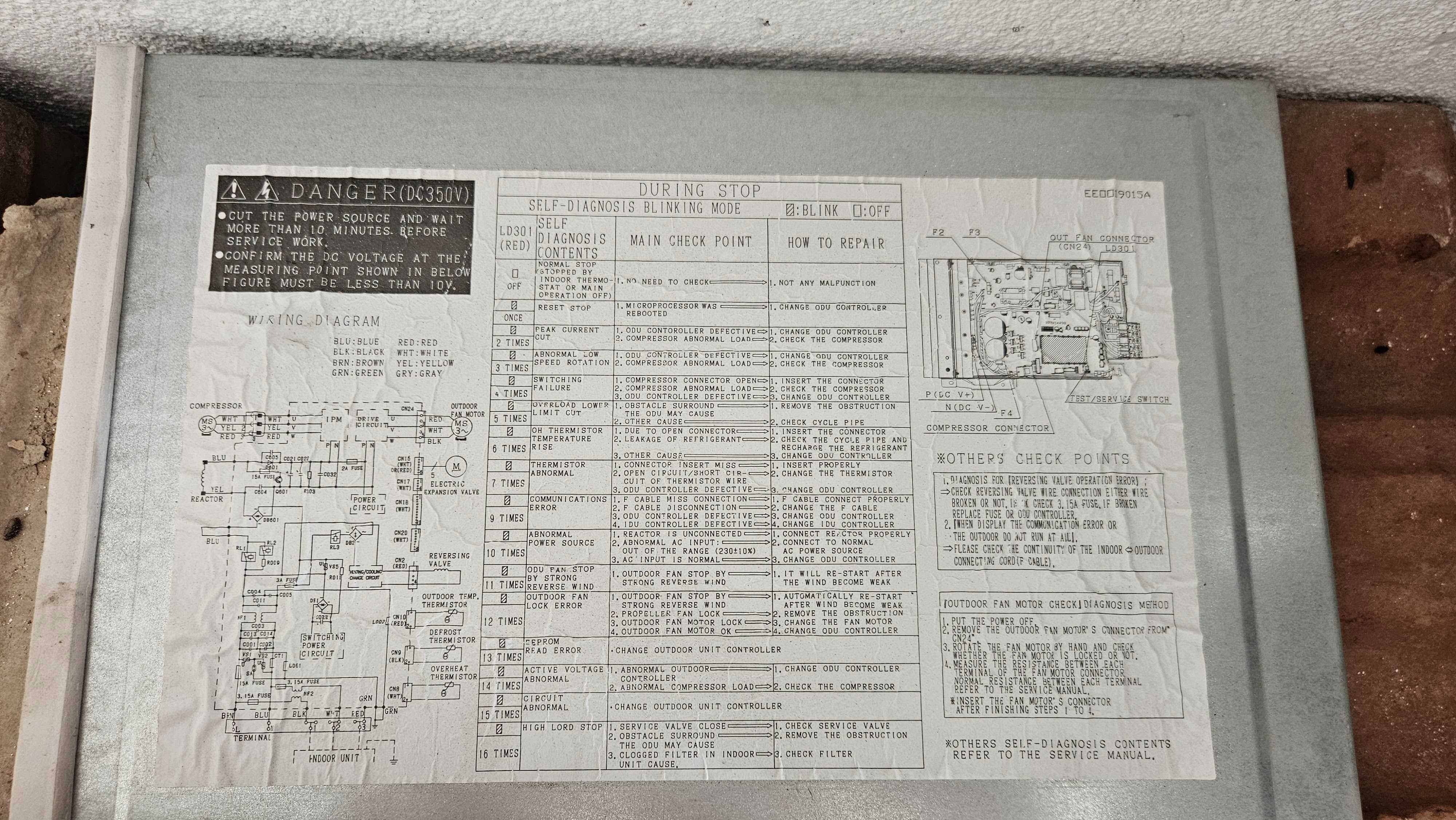 Електроника от външно тяло на климатик Hitachi RAC-25WPD