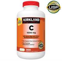 Витамин С 500 шт Киркланд США. Vitamin C 500 tali Kirkland