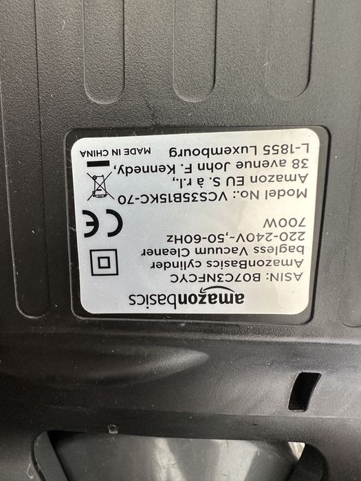 Aspirator fără sac Amazon