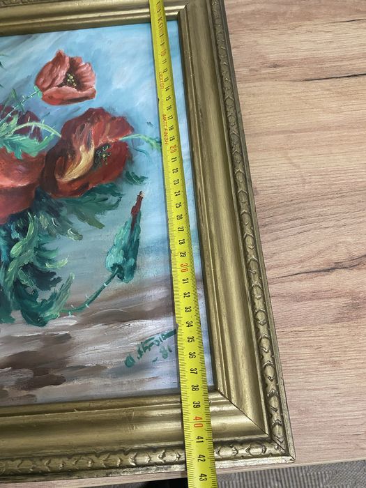 Tablou pictat in ulei pe panza 1981