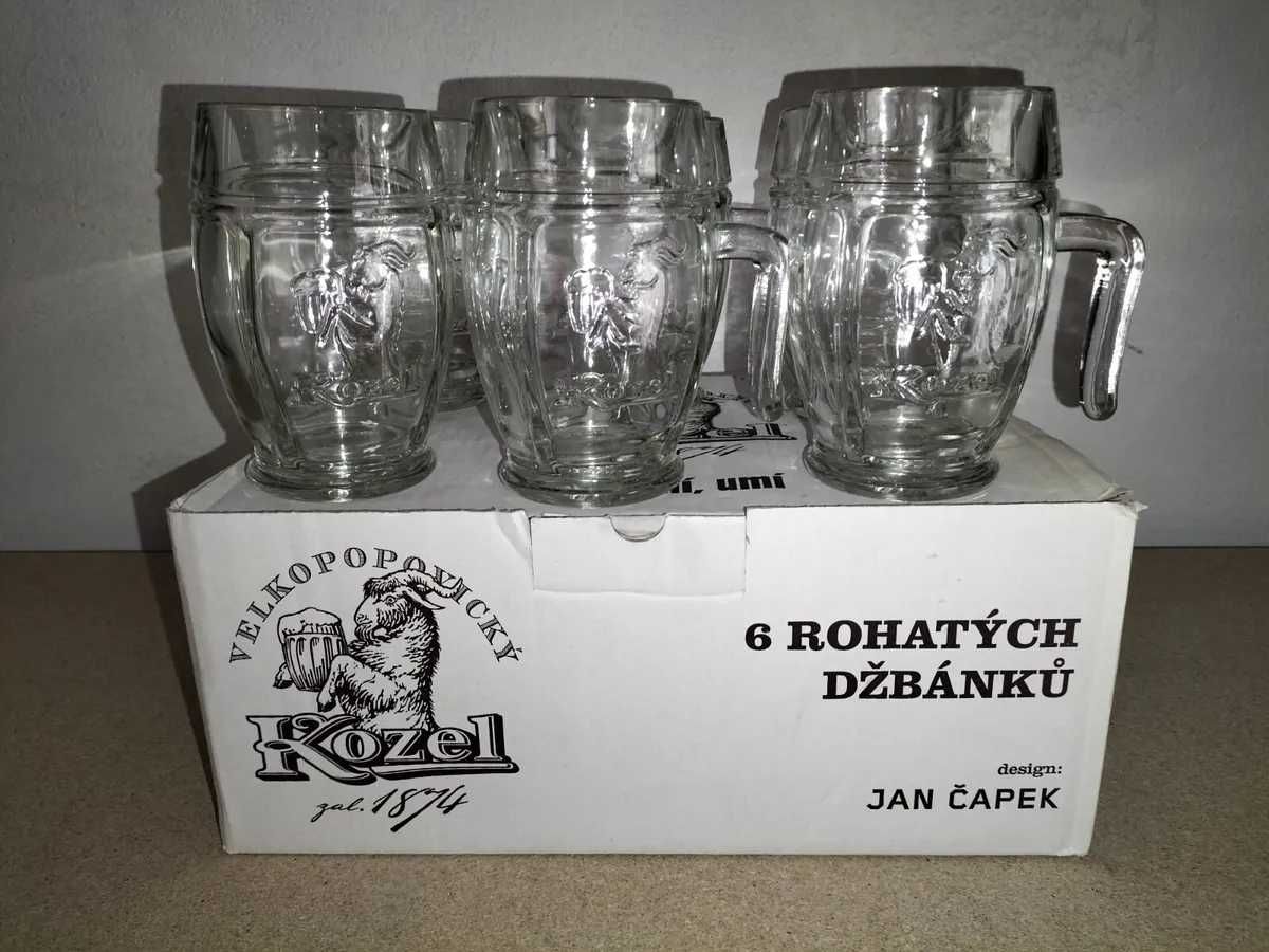 Кружка пивная "Kozel" (Германия, изготовитель "Ritzenhoff")