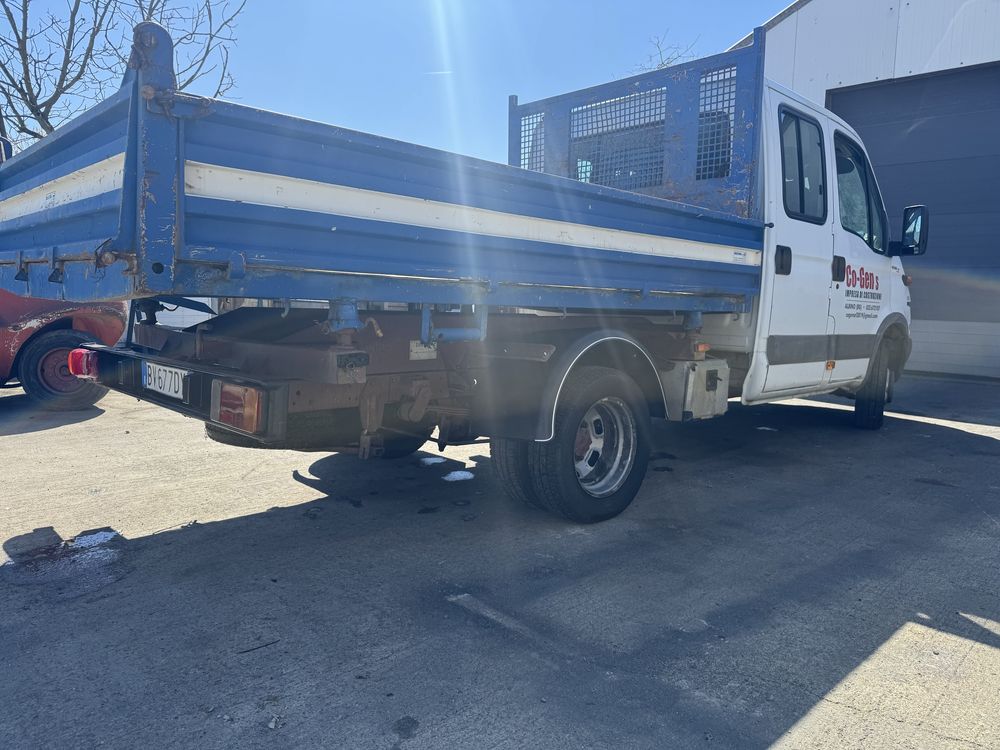 Iveco basculabil 3 parti hodraulic pe cutie originala de fabrica