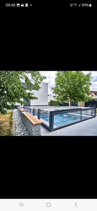 Vindem și montam ACOPERIRE de piscina
