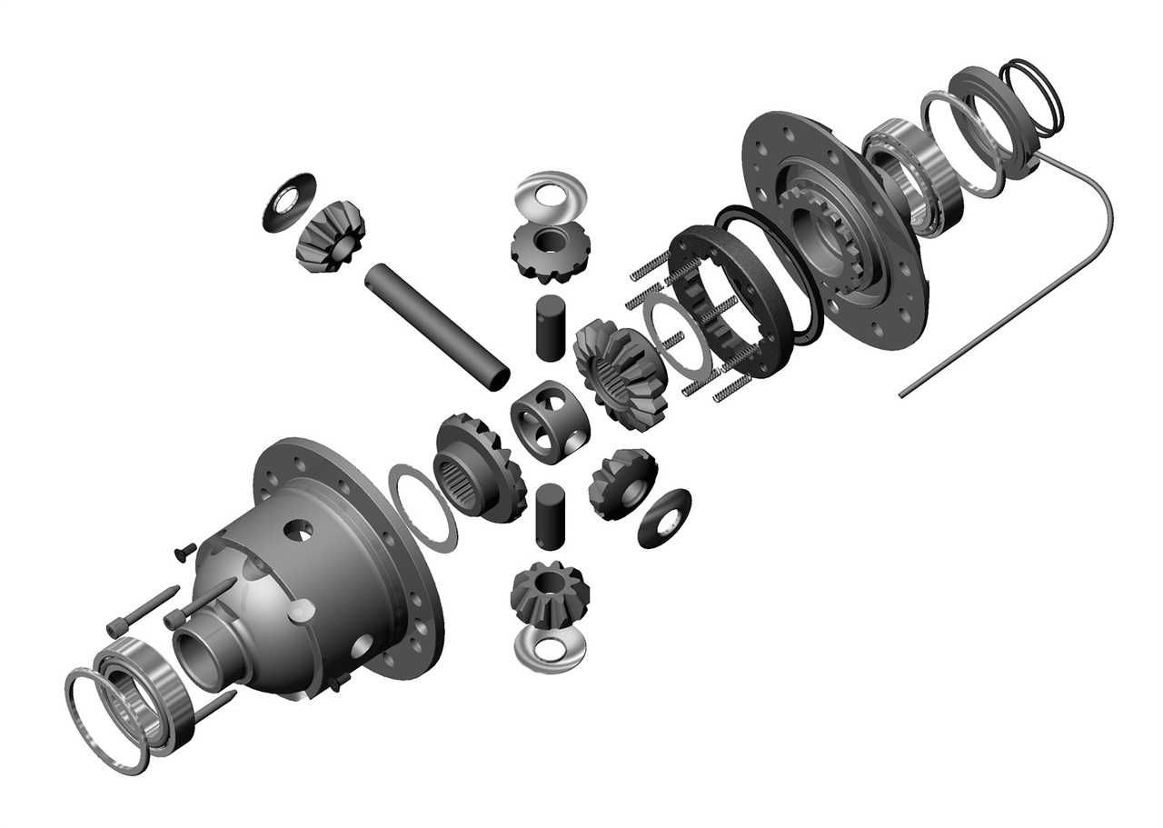 Diferential blocabil fata blocabil Nissan y60 y61 RD136 cu compresor