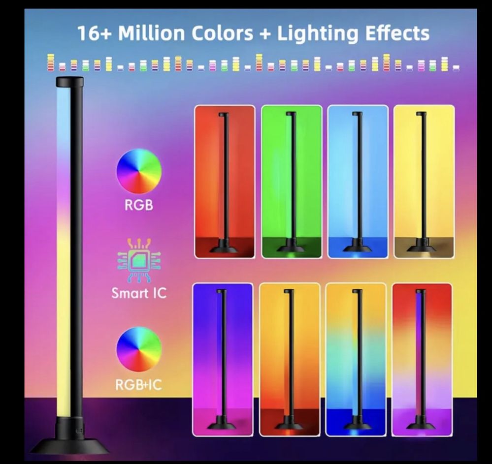 LED лампи с дистанционно, и приложение за телефон