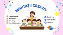 Meditații Limba Română și Matematică – clasele 0–IV – Târgu Jiu