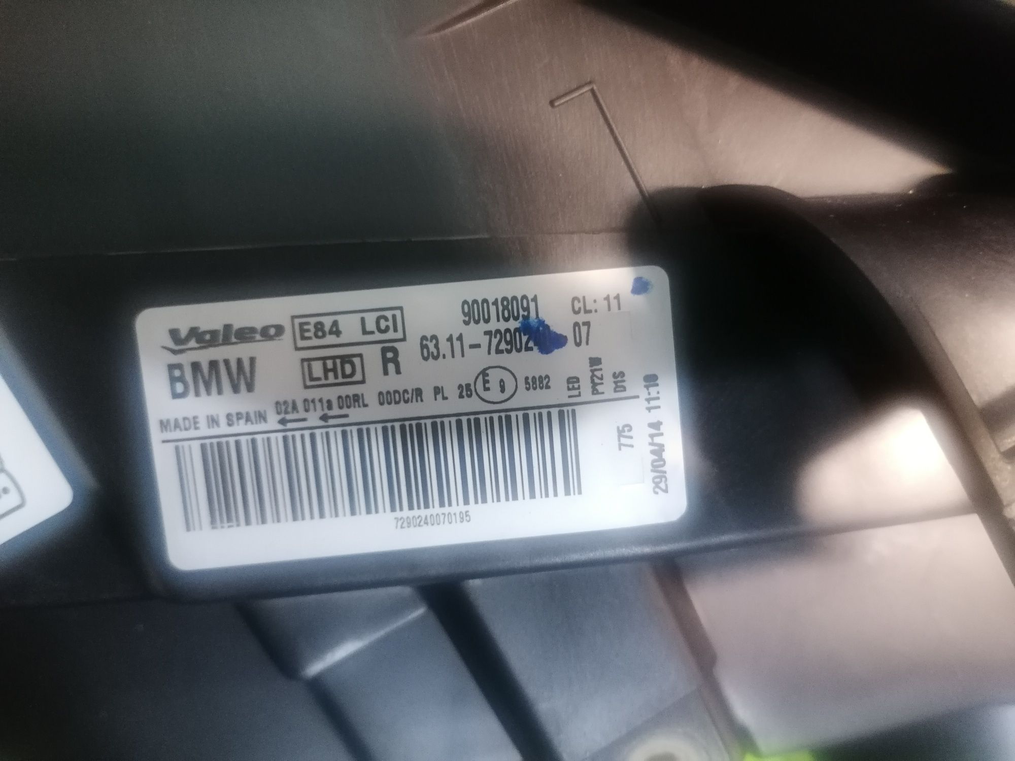 Фар Фарове за БМВ Х1 Е84 / BMW X1 E84 Dynamic Xenon Lci.