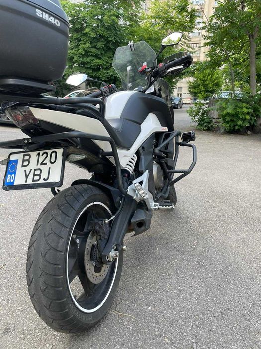 CFMoto 650MT 2020 – Genti laterale + top case + proiectoare