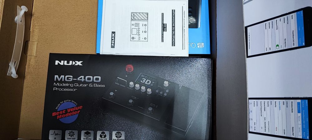 Продам гитарный процессор NUX MG 400