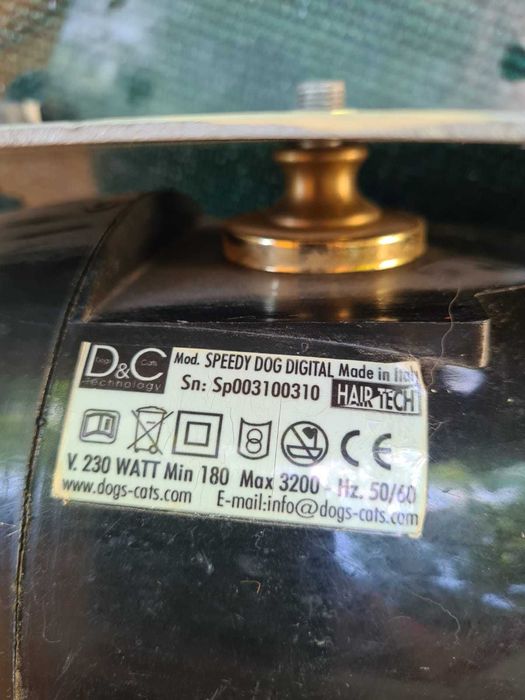 Uscător profesional câini talie mare