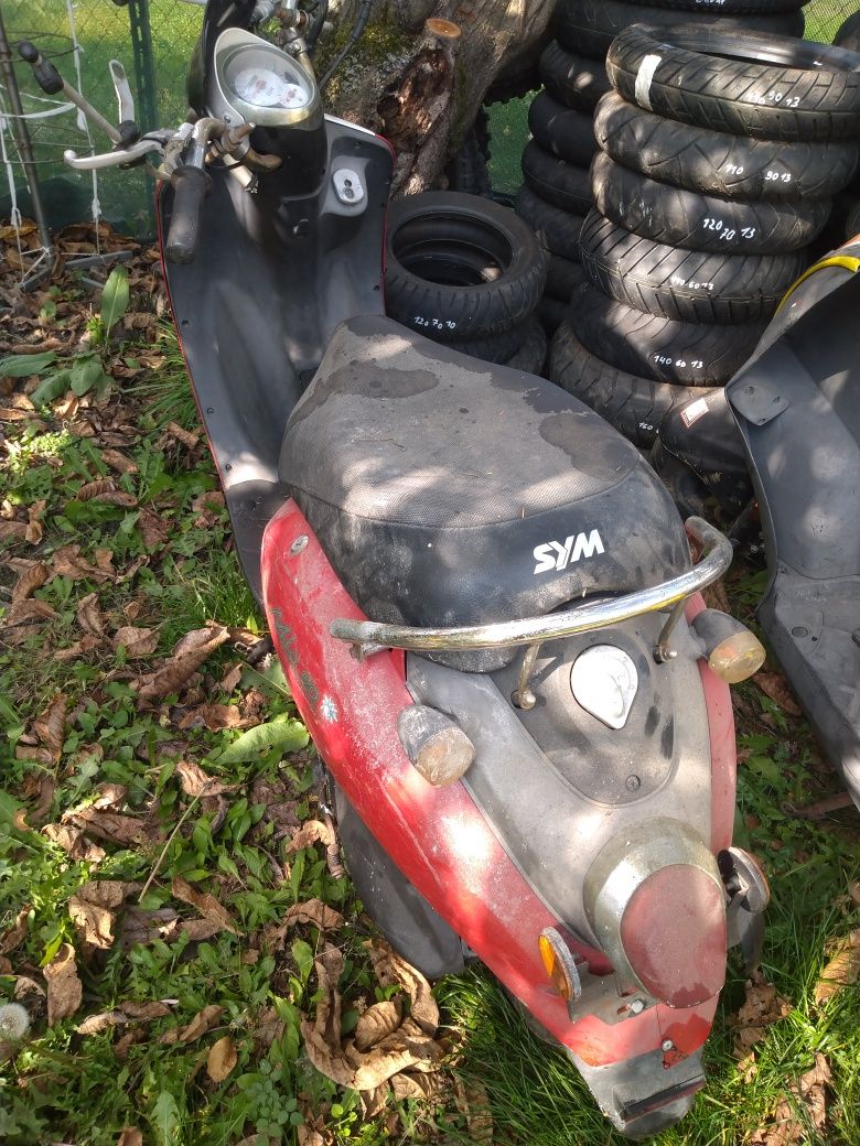 Sym mio 50 4t на части.