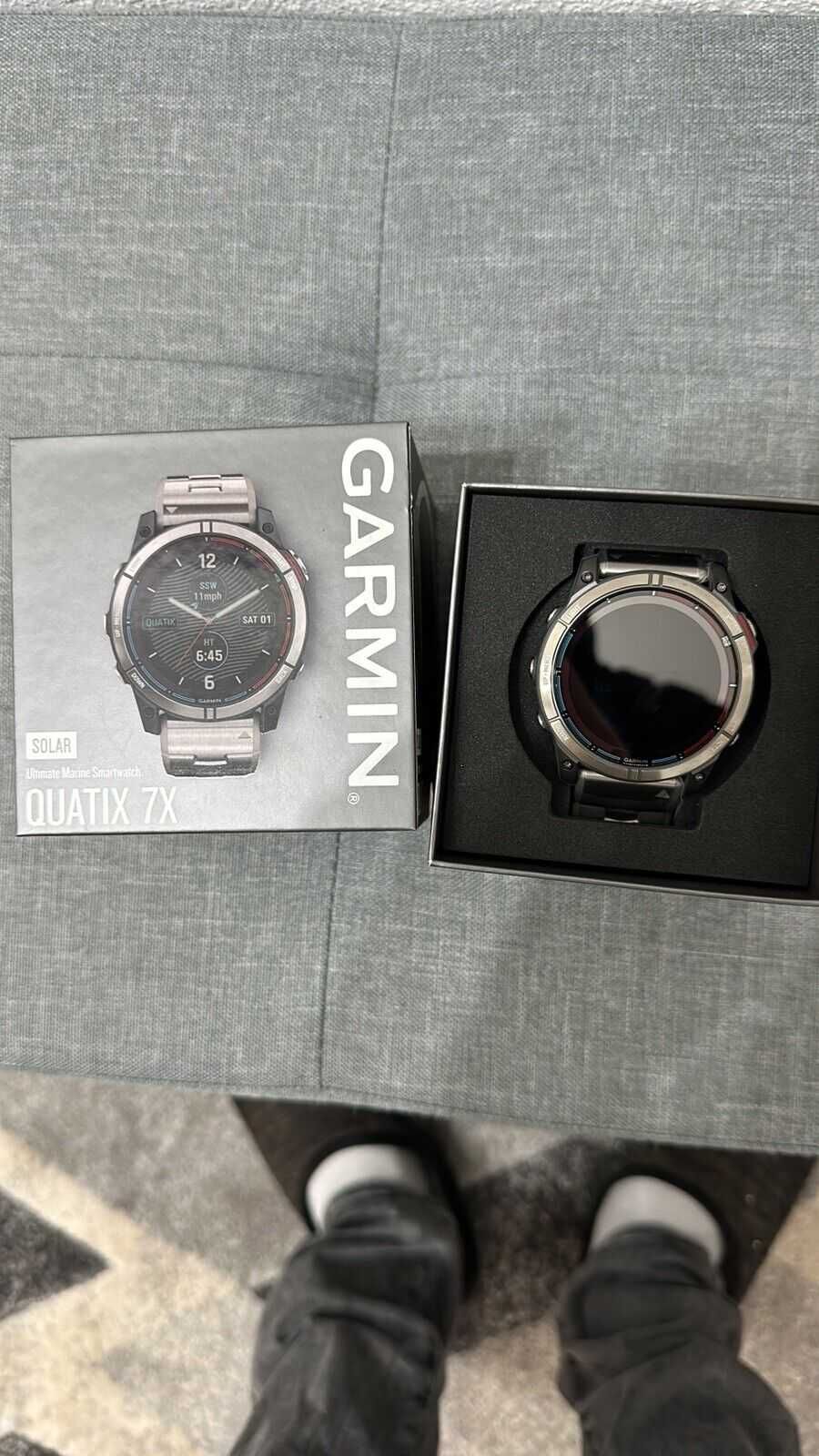 Garmin Epix Pro Sapphire Titanium 51mm / Quatix 7X Solar Sapphire