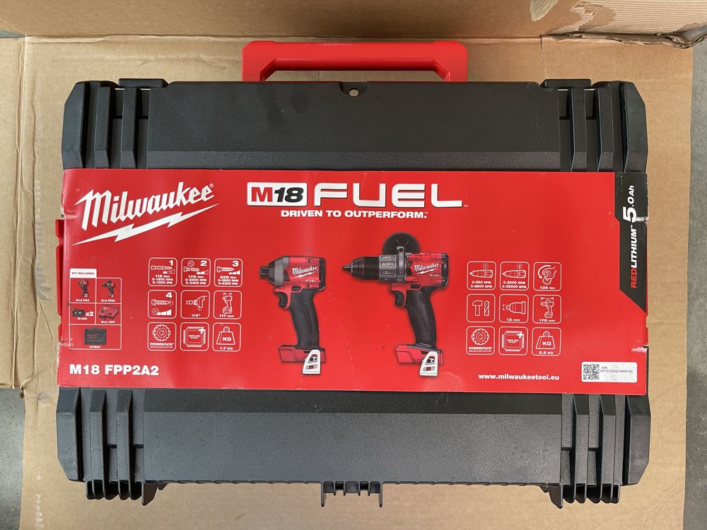 Cutie transport/valiza Milwaukee Fuel pentru 2 autofiletante 18 v