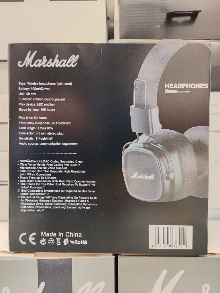 Marshall naushnik sotivga keldi sifati zoʻr