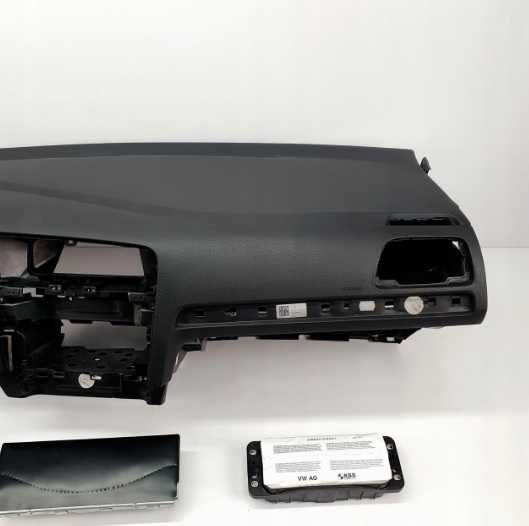 VW Golf 7 kit airbag / plansa de bord / set centuri de siguranta