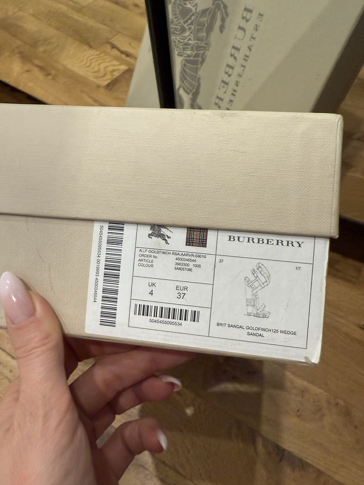 Сандали с платформа Burberry/Dolce&Gabbana Намалени 650 Оригинал