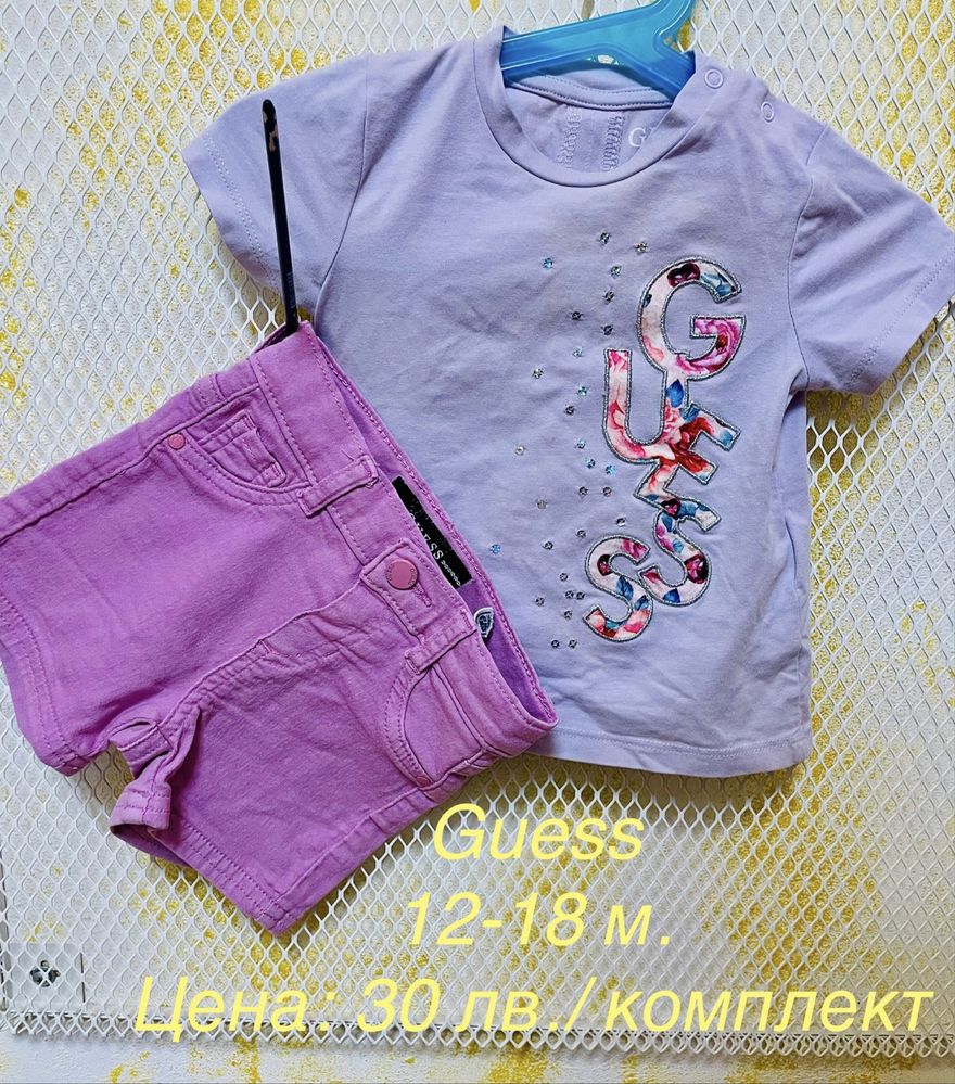 Дрехи за момиче на Guess размер 80-86