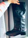 Ghete de piele de dama Ralph Lauren