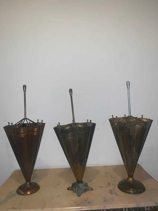 Suport de umbrele din alama/cupru vintage